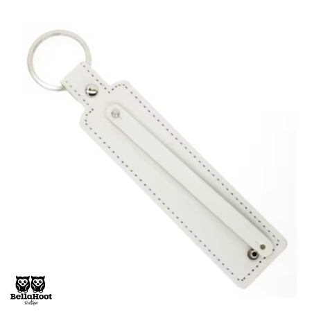 Slide Keychain - White Slide Keychain - White